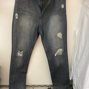 New York & Company Soho Dark Blue Leggings